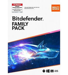 Bitdefender Family Pack 2024 15 Geräte 1, Jahr eMail deutsche Lizenz ESD
