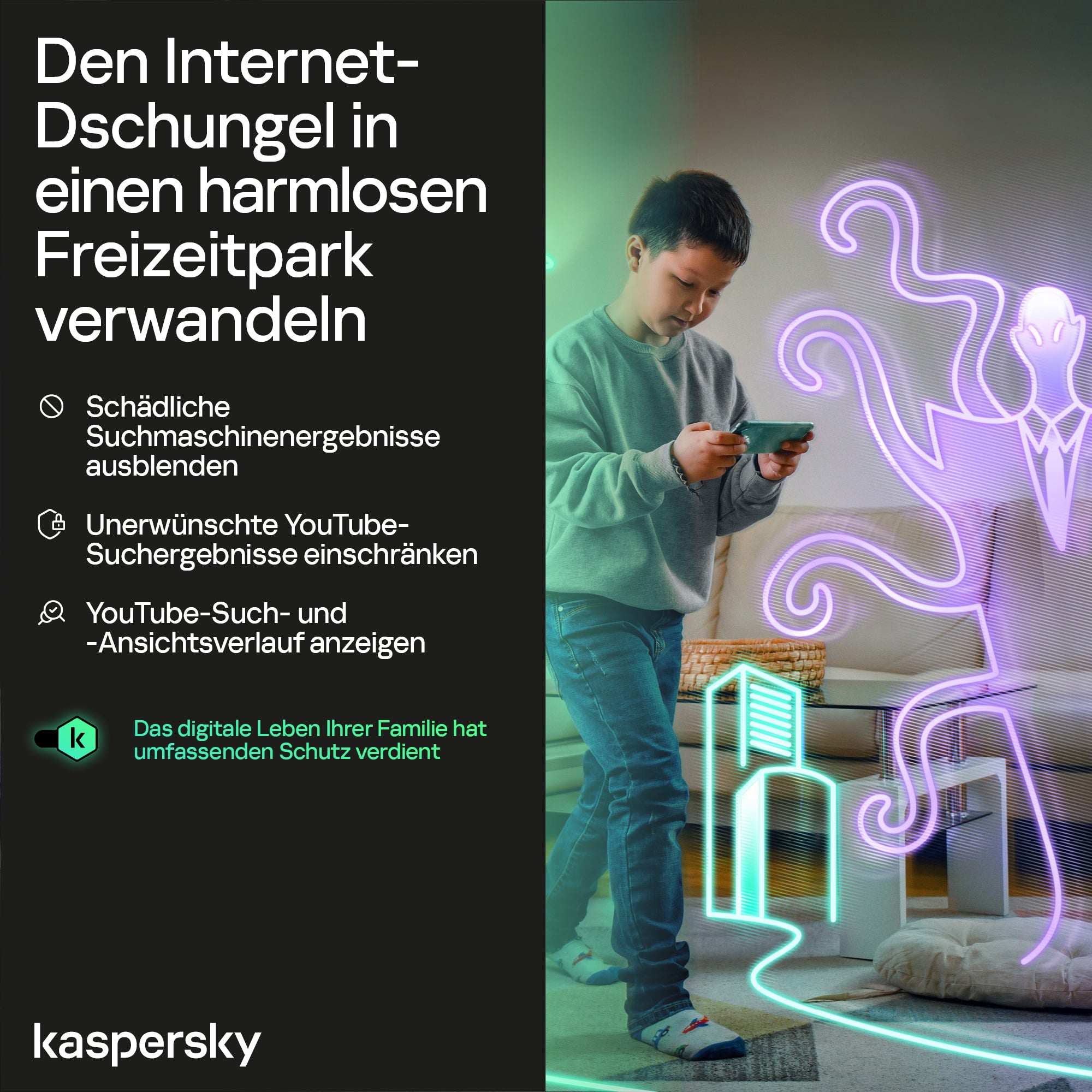 Kaspersky Safe Kids  1-User 1 year Base Download Pack | 2 Monate Gratis für eBay Kunden