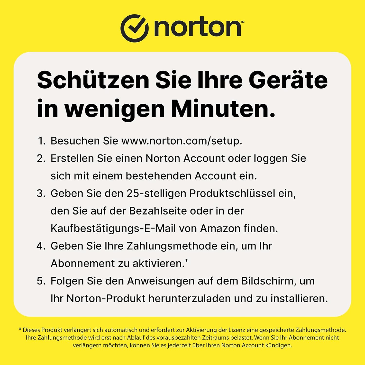 NORTON 360 for Gamers 2025 3 Geräte 1 Jahr 50GB Cloud OHNE ABO EMAIL SOFORT