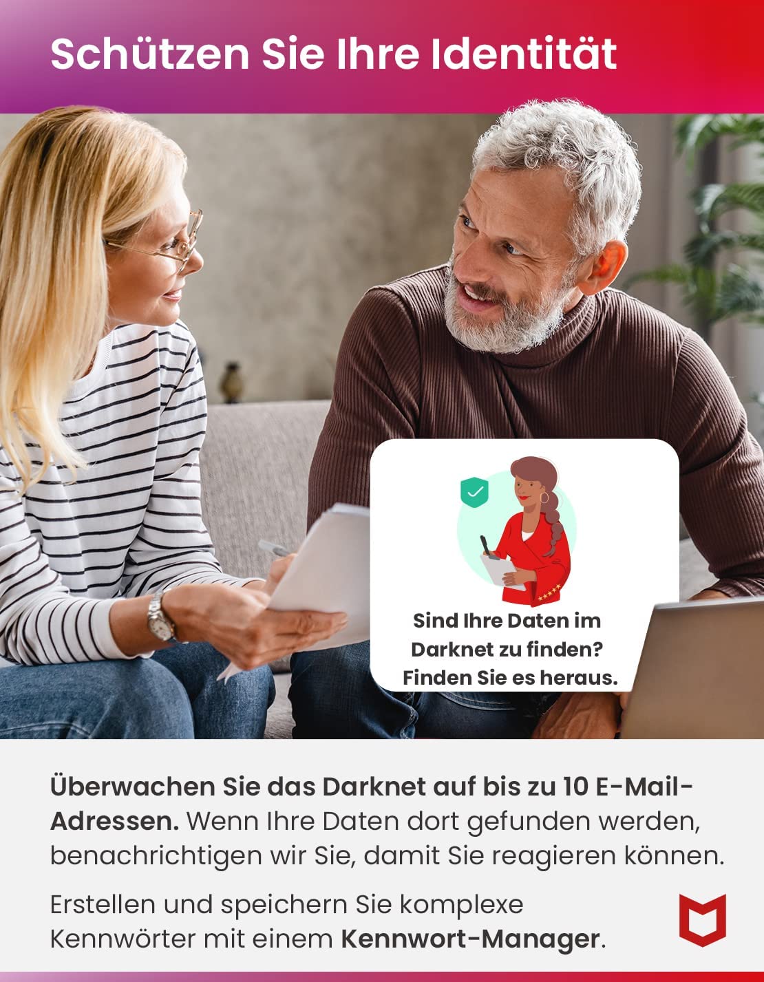 McAfee Internet Security (1 Geräte) 2025 | 12 Monate| Echtzeitschutz für PCs vor neuen und dynamischen Bedrohungen | Digitaler download