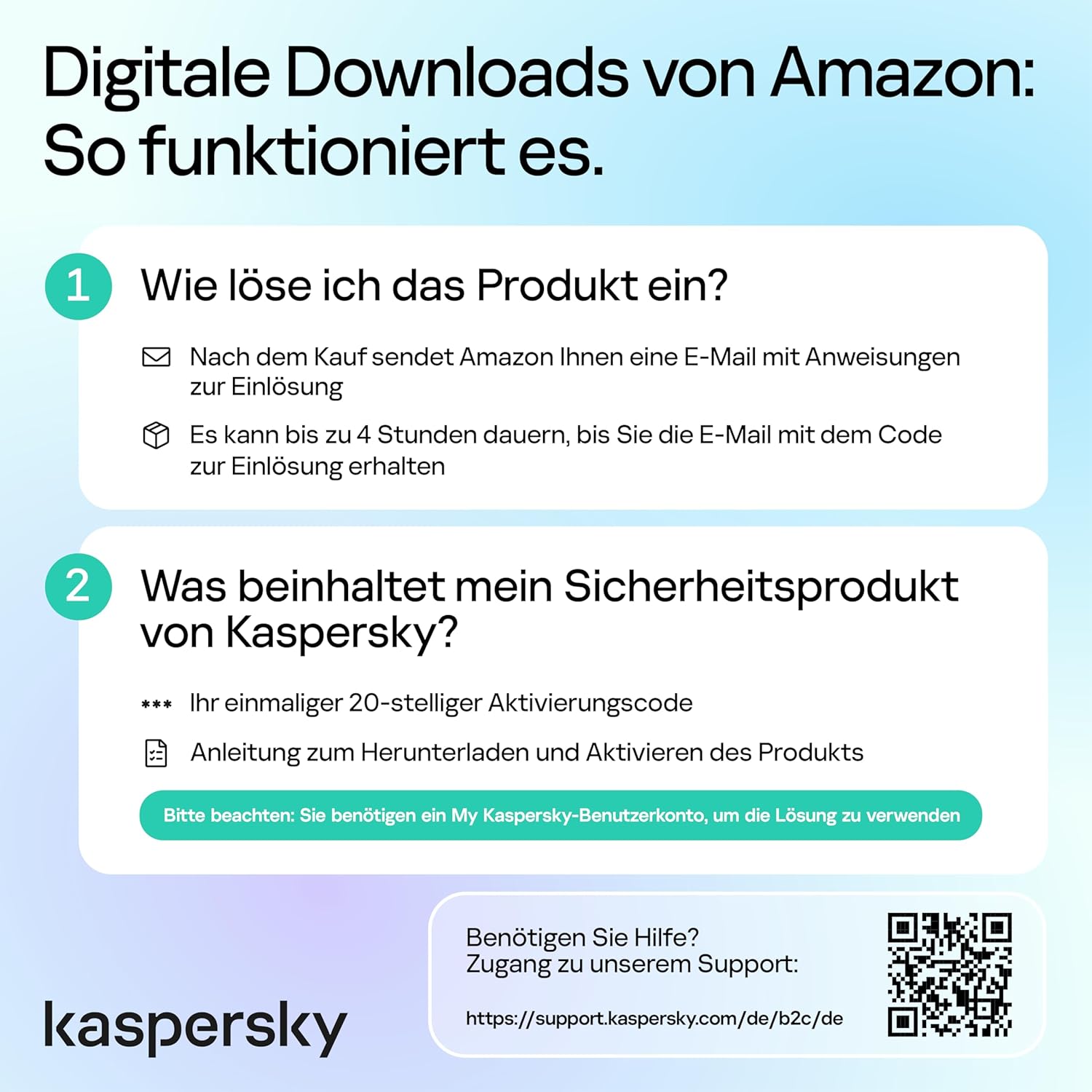 Kaspersky PLUS  Internet Security 2026 1 PC 2 Jahre Vollversion