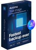 Acronis True Image Software-Verpackung