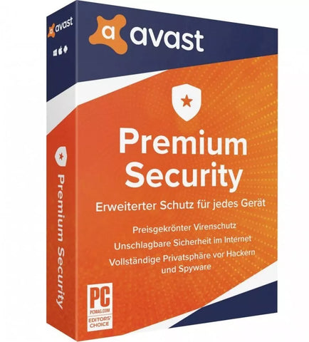 AVAST Premium Security 2025 1 PC 1 Jahr Internet Security Antivirus avast DE
