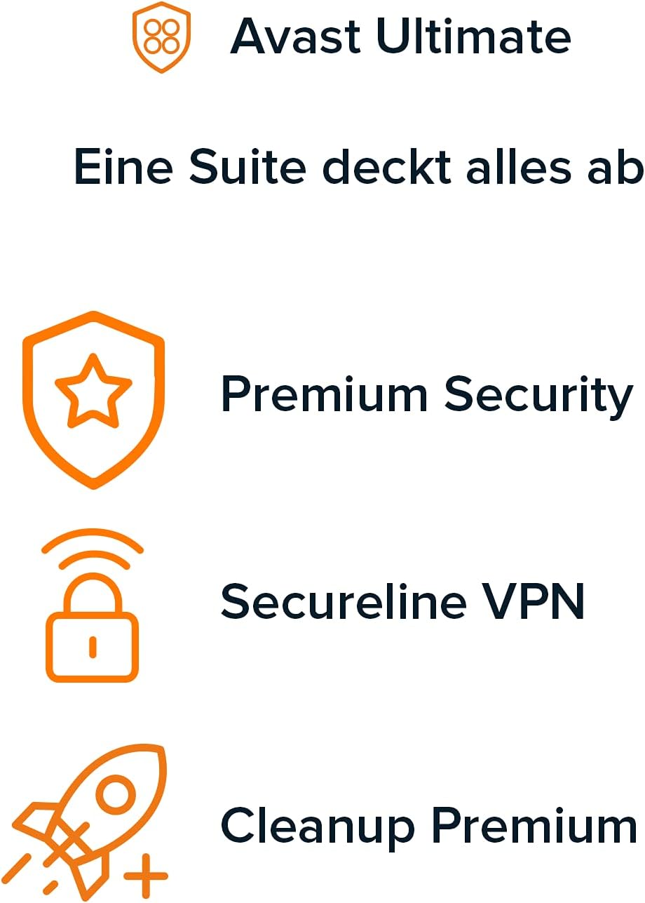 AVAST Premium Security 2026 1 PC 1 Jahr Internet Security Antivirus avast