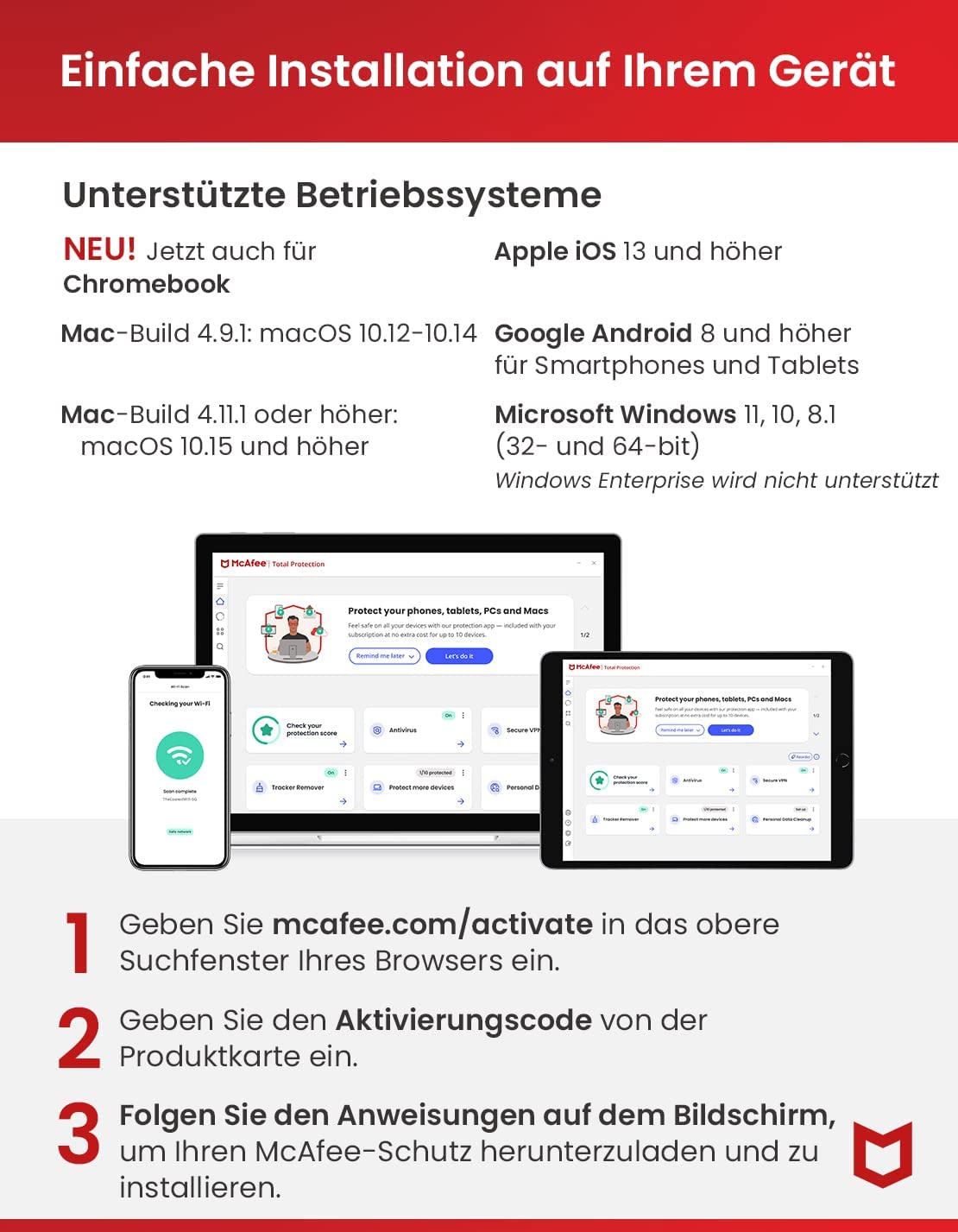 Anleitung zur Installation von Sicherheitssoftware