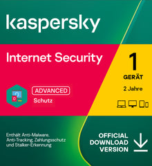 Kaspersky Internet Security 2024 1 PC 2 Jahre Vollversion
