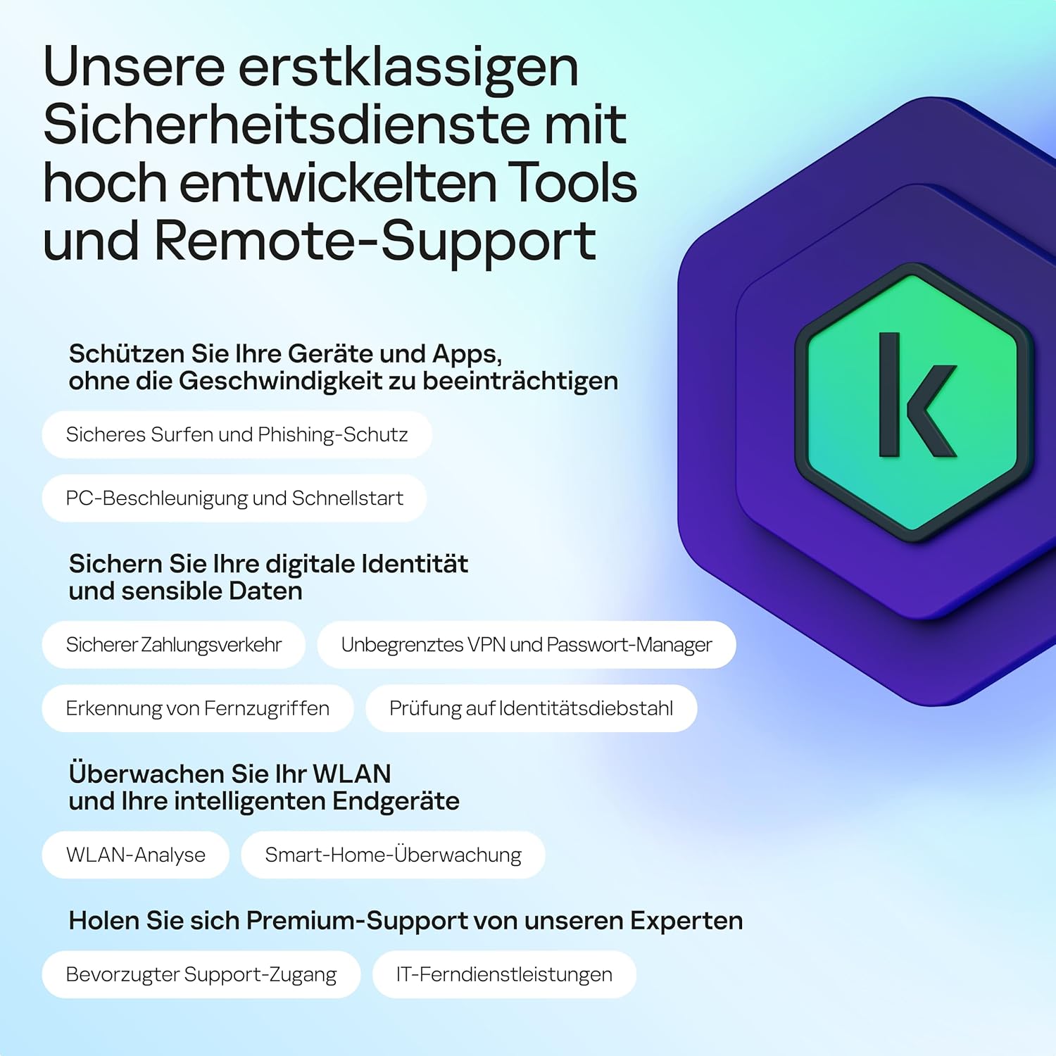 Kaspersky Premium Total Security 2025 Upgrade Verlängerung  | 1 Gerät - 1 Jahr | Sofortdownload + Key