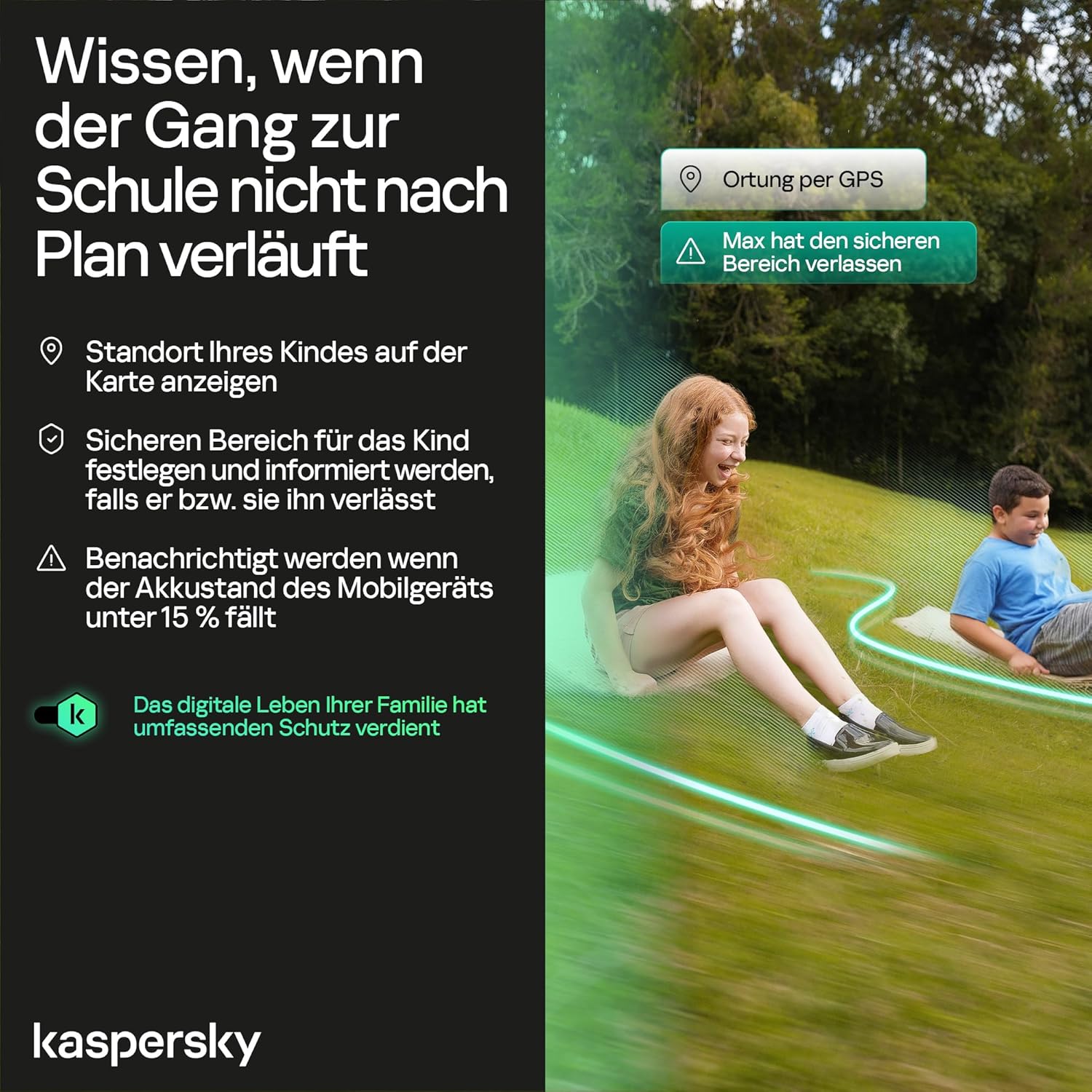 Kaspersky Safe Kids | 1 Benutzerkonto | 1 Jahr | PC/Mac/Android/iOS | Aktivierungscode per Email