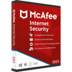 McAfee Internet Security Software Box
