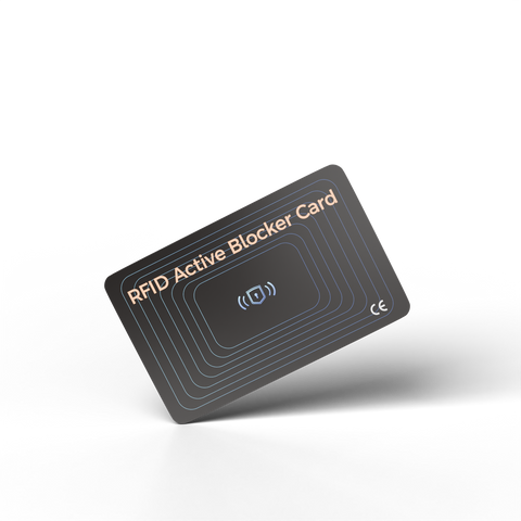 RFID Blocker Karte – Ultradünner NFC & Kreditkarten‑Schutz für Geldbeutel