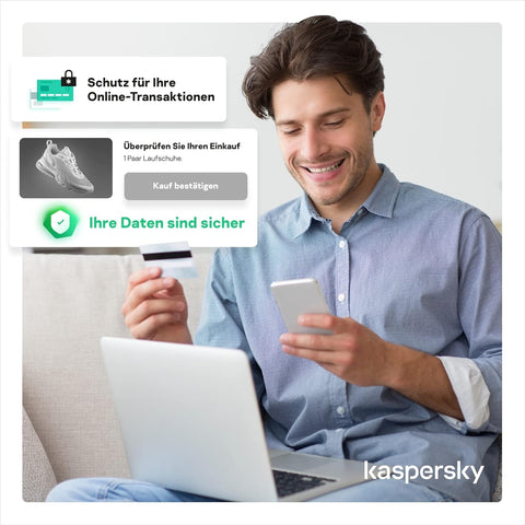 Kaspersky Standard – Antivirenprogramm Sonderangebot  3 Geräte - 1 Jahr | Sofortdownload + Key