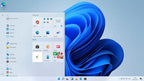 Windows 11 Startmenü und Hintergrund