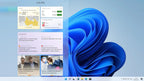 Windows 11 Startbildschirm mit Widgets