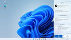 Windows 11 Desktop mit Benachrichtigungen