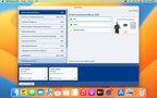 Steuersoftware-Benutzeroberfläche auf Computer