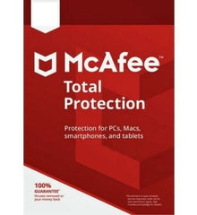 McAfee Total Protection Software-Verpackung