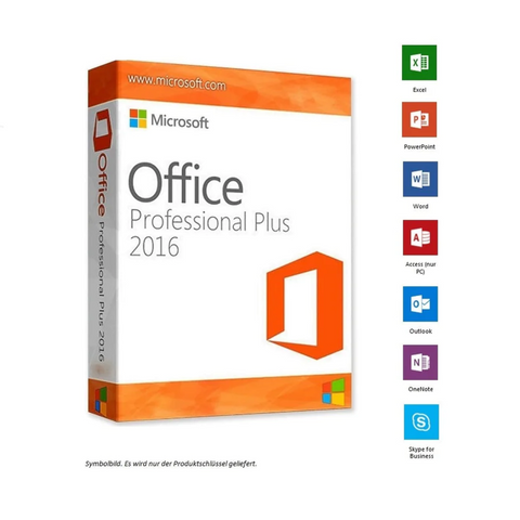 Microsoft Office 2016 Professional Plus 32/64Bit Sofort-Download