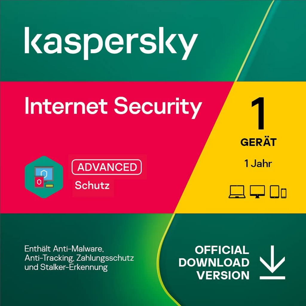 Kaspersky Internet Security 2025  | 2 Monate Gratis für Ebay Kunden