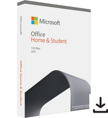 Microsoft Office Home & Student 2021 - 1 PC/MAC - DE - Box Lizenz