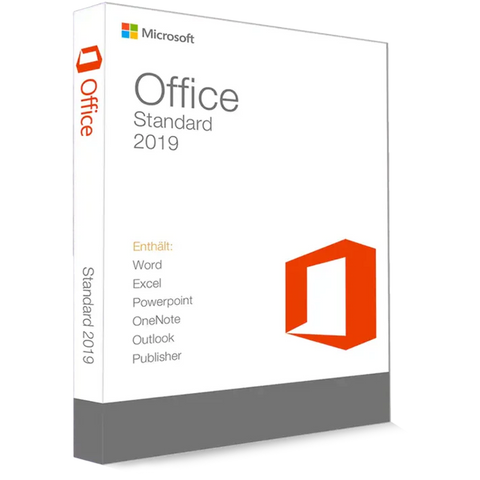 Microsoft Office 2019 Standard ESD | Deutsch | 1 PC | Windows